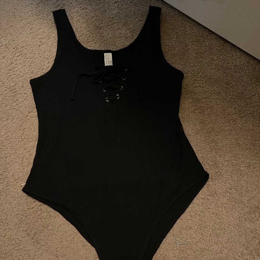 Women's rubbed bodysuit